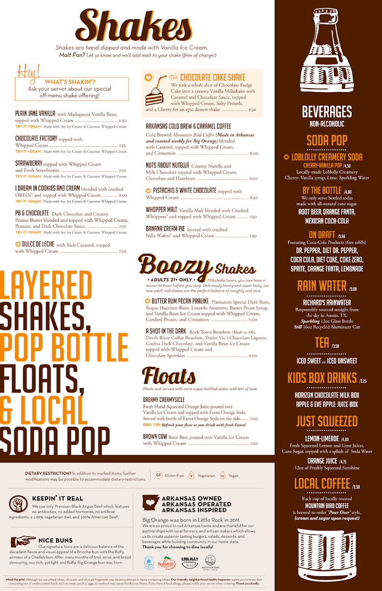 Menu Big Orange | Rogers-4