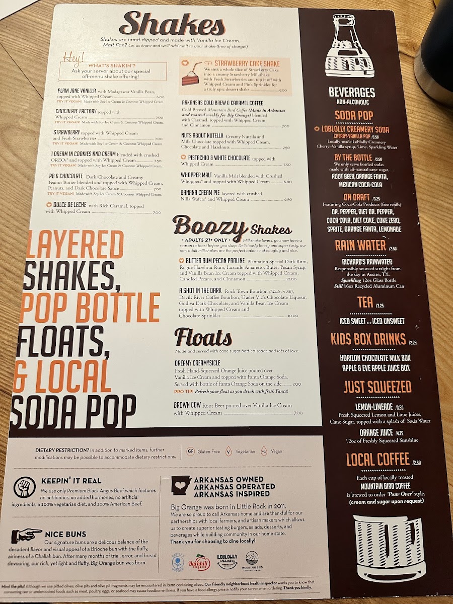 Menu Big Orange | Rogers-6